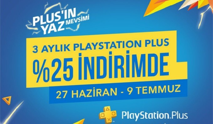 PlayStation Plus: 3 Aylık üyelikte %25 indirim fırsatı!
