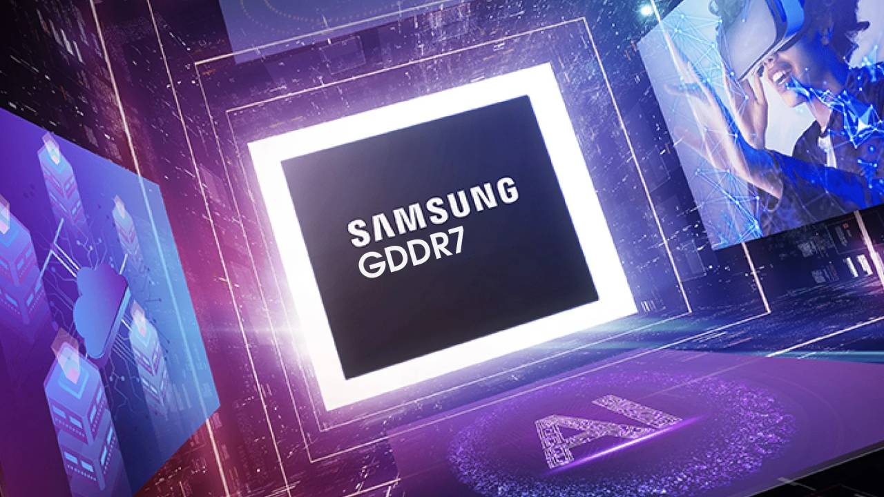 Samsung GDDR7 Bellek Yongalarının Yeni Neslini Piyasaya Sürmeye Hazırlanıyor