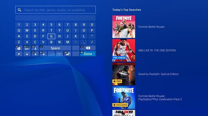 PlayStation kafa karıştırıcı PSN arama alanını düzeltiyor
