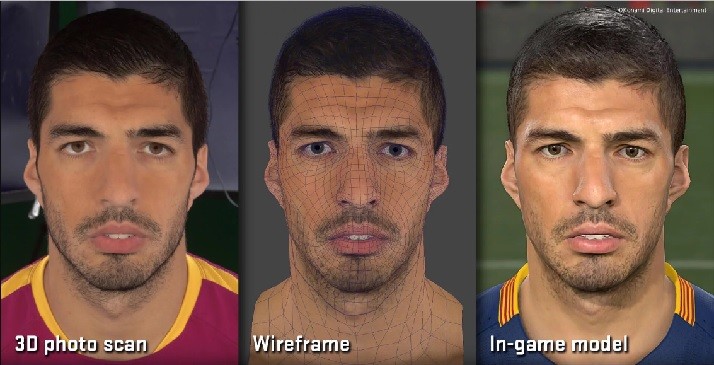 FIFA 18 ve PES 2018 Oyuncu Yüzleri Karşılaştırması