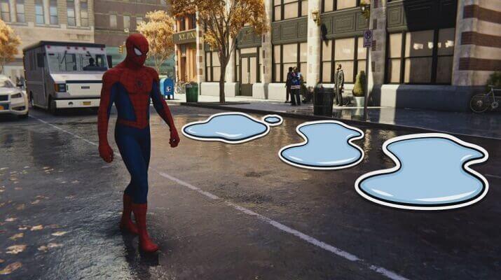 Spider-Man geliştiricileri su birikintisi tartışmalarına cevap verdi