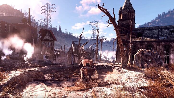 Fallout 76'da araç kullanımı yok. Peki neden?
