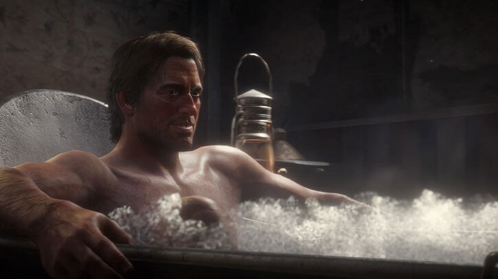 Red Dead Redemption 2 hatası karakteri çıplak bırakıyor