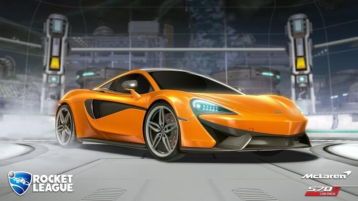 Rocket League'in yeni McLaren 570S Araba Paketi yayınlandı
