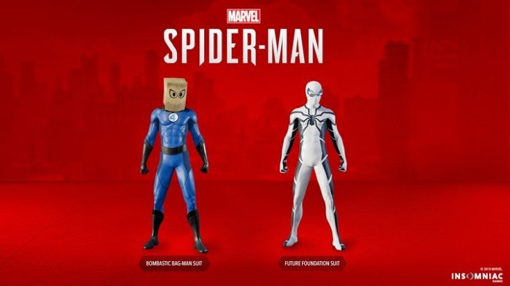 Marvel's Spider-Man'e iki Fantastic Four kostümü geldi