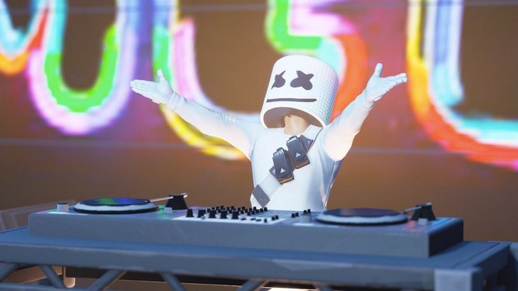 Fortnite'ın Marshmello konserine 10 milyon oyuncu katıldı!