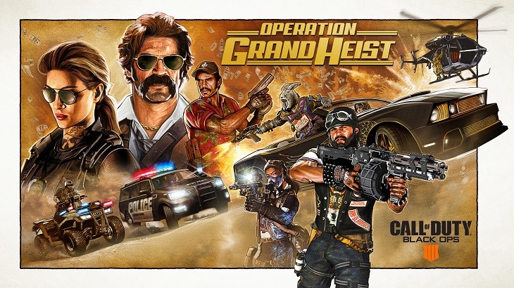 Call of Duty: Black Ops 4'ün Operation Grand Heist içeriği tanıtıldı!
