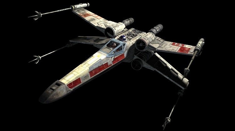 Star Wars'ın X-Wing uzay gemisi Dreams'te tasarlandı