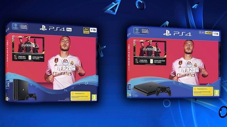 FIFA 20 temalı PS4 ve PS4 Pro paketleri tanıtıldı
