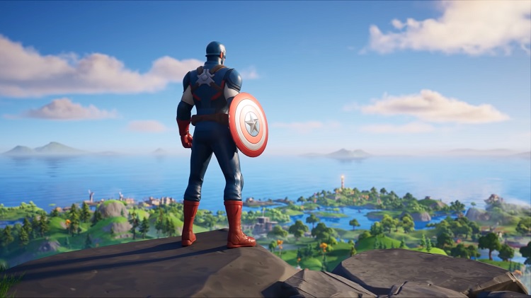 İlk Avenger Captain America, Fortnite'a geldi