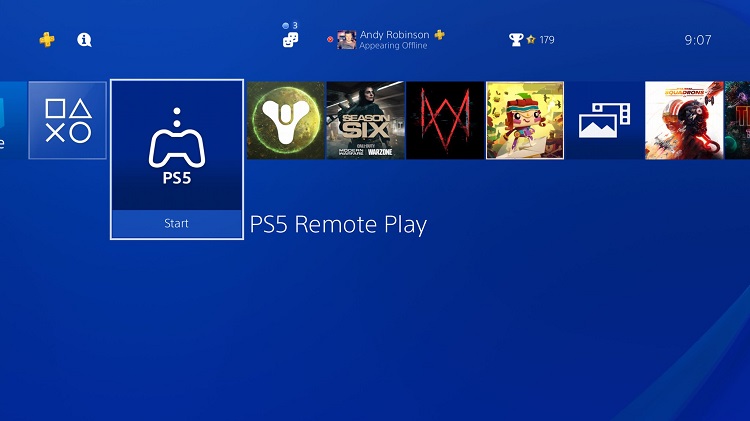 PS5 Uzaktan Oynatma uygulaması PS4'e geliyor