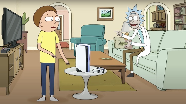 Rick and Morty'li PlayStation 5 reklamı yayınlandı