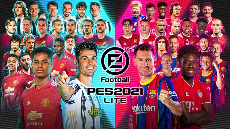 eFootball PES 2021 LITE ücretsiz olarak yayınlandı