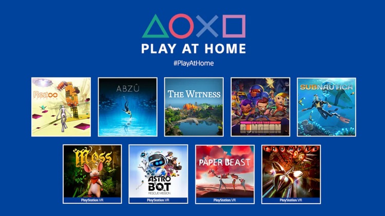 Sony, Play at Home ile Horizon Zero Dawn dahil 10 oyunu ücretsiz verecek