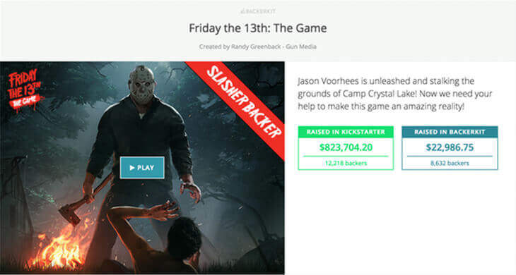 Friday the 13th Kickstarter destekçi ödülleri çalındı!