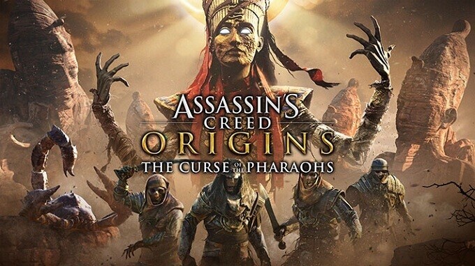 Assassin's Creed Origins: Curse of the Pharaohs gecikecek!
