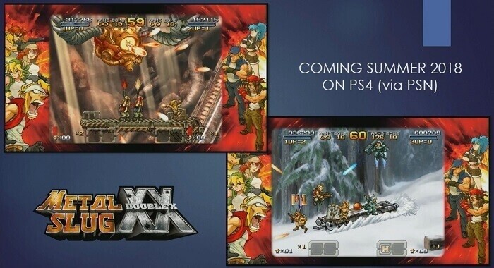 PSP klasiği Metal Slug XX PS4'e gelecek!