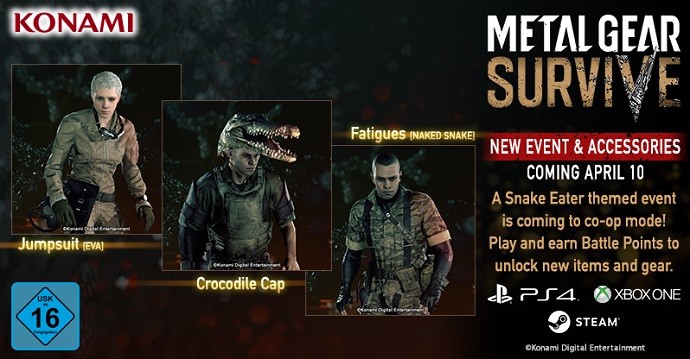 Metal Gear Survive'a Metal Gear Solid 3 temalı etkinlik geliyor